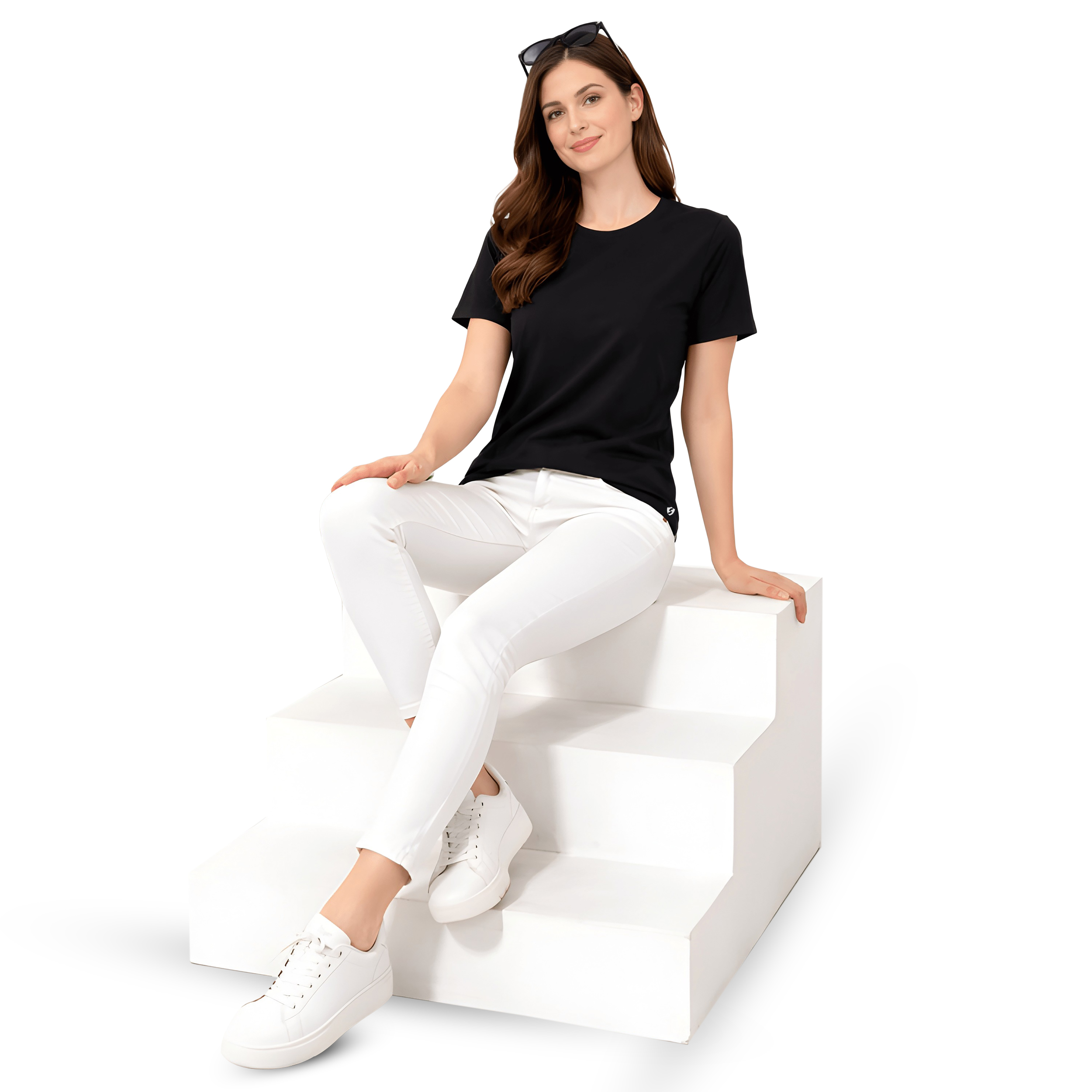 ROUND NECK SOLID