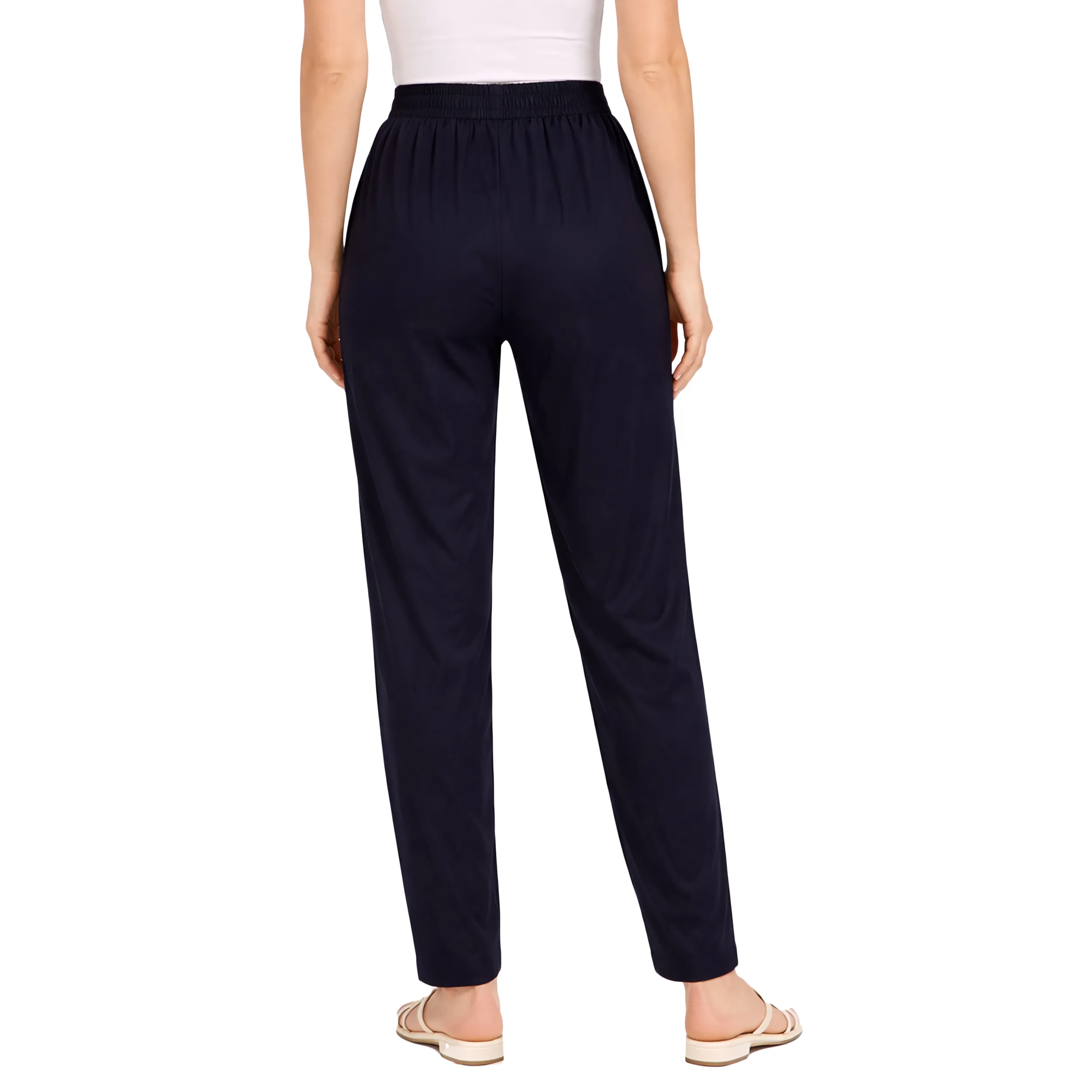 Women Mid-Rise Tapered Fit Pants