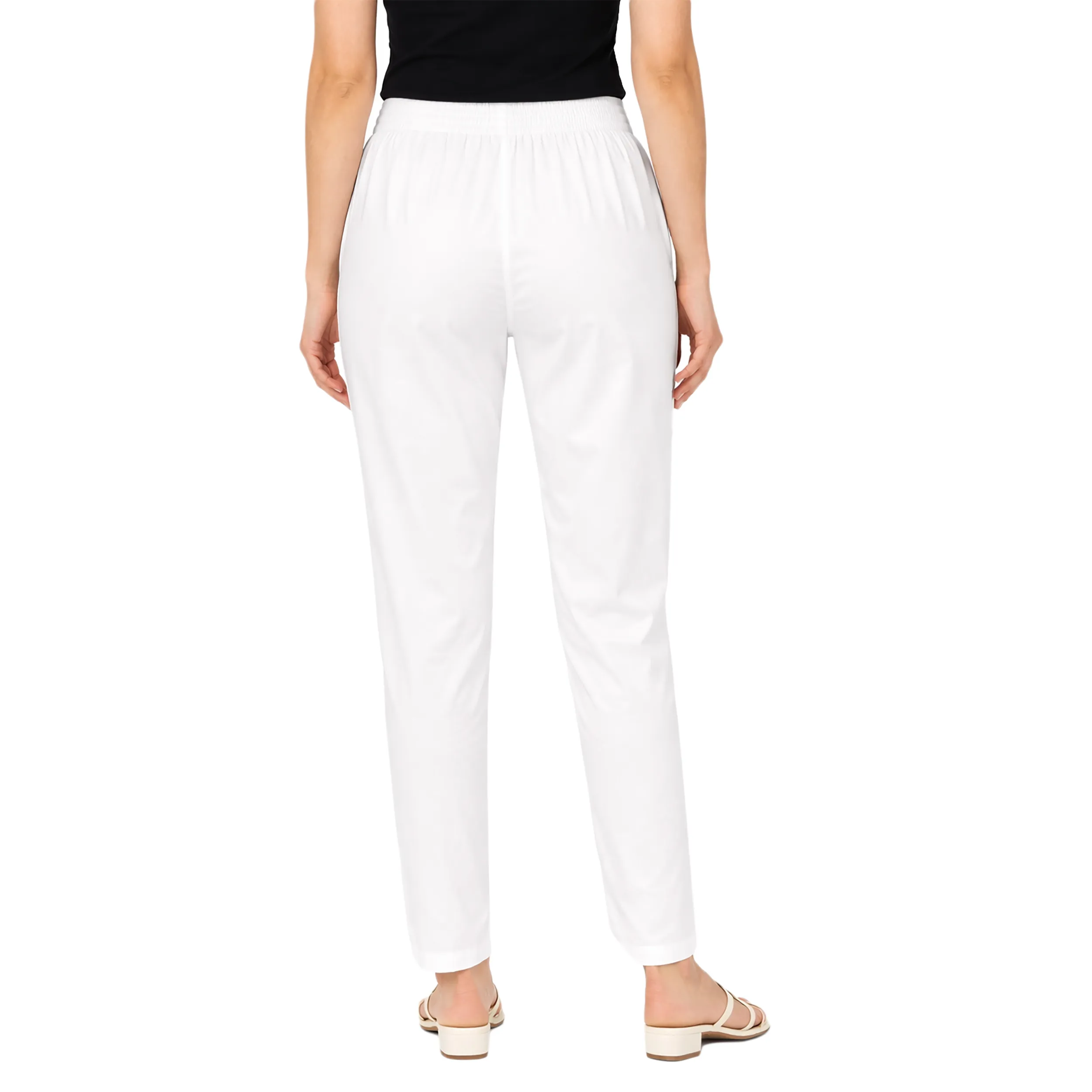 Women Mid-Rise Tapered Fit Pants