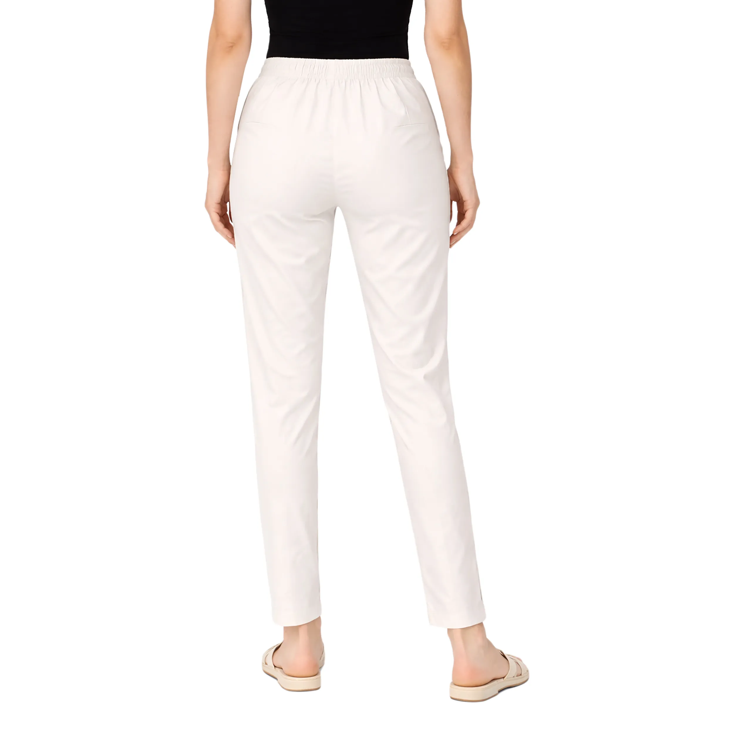 Women Mid-Rise Tapered Fit Pants