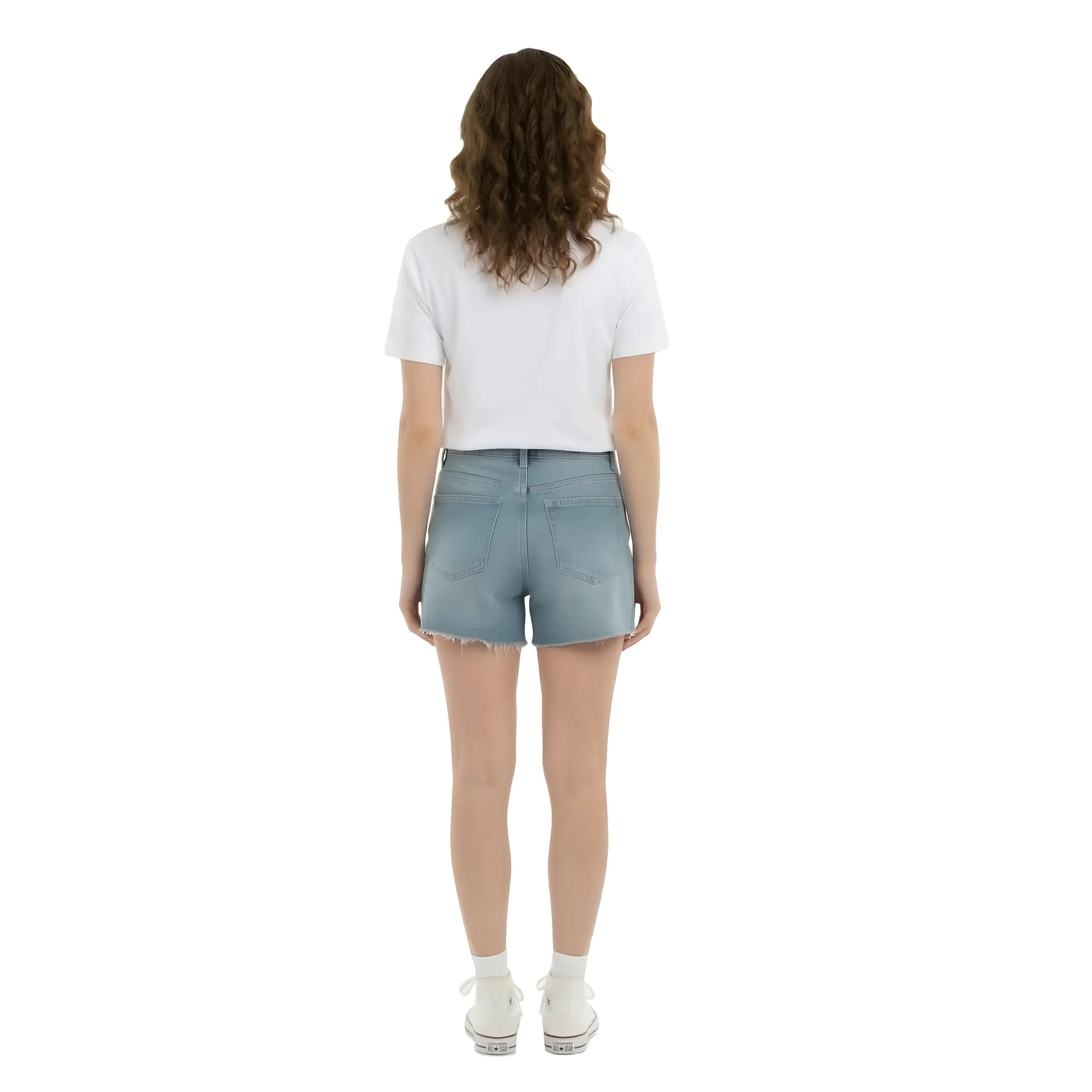 Women Foil Print Box Fit T-Shirt