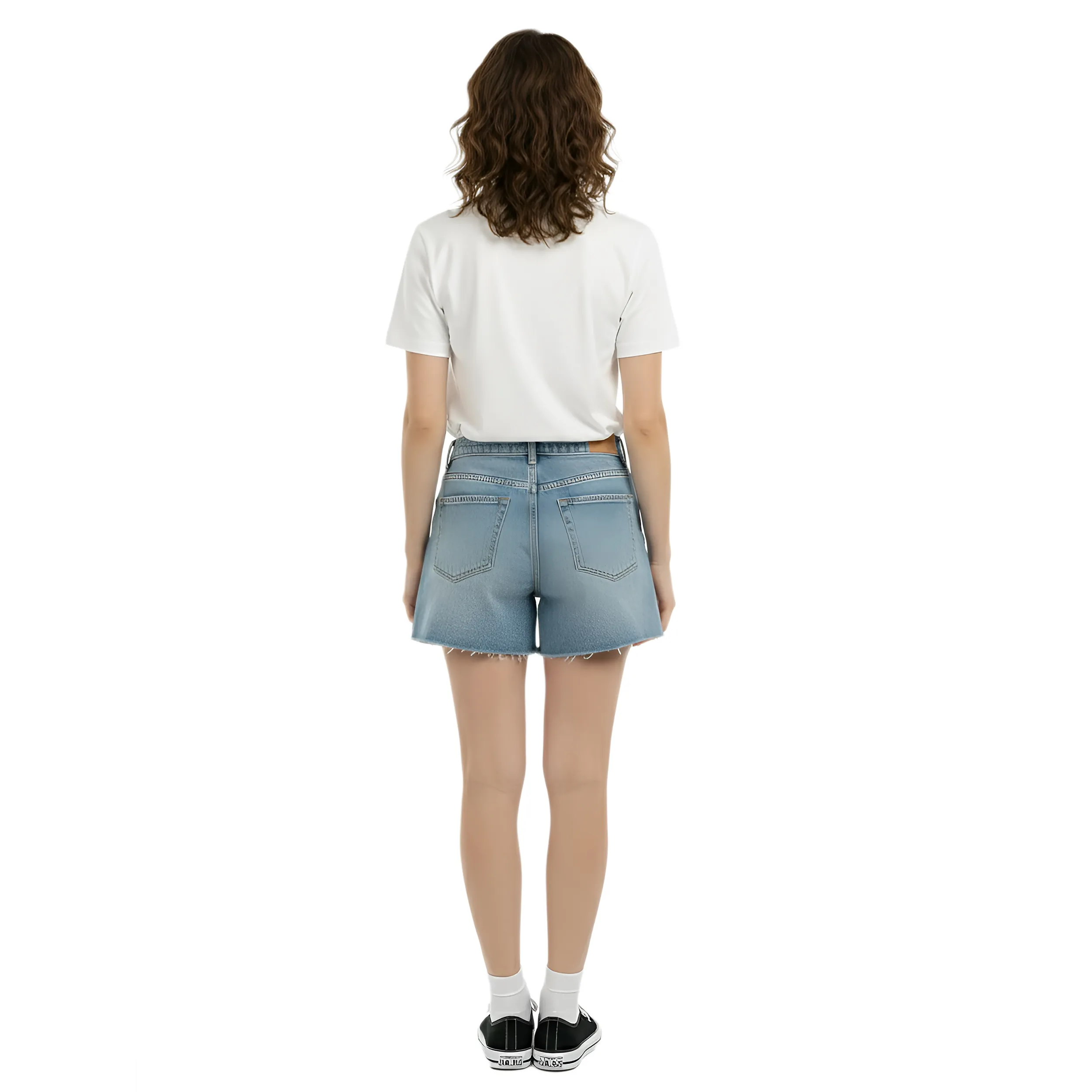 Women Unicorn Embroidery Patch Box Fit T-Shirt