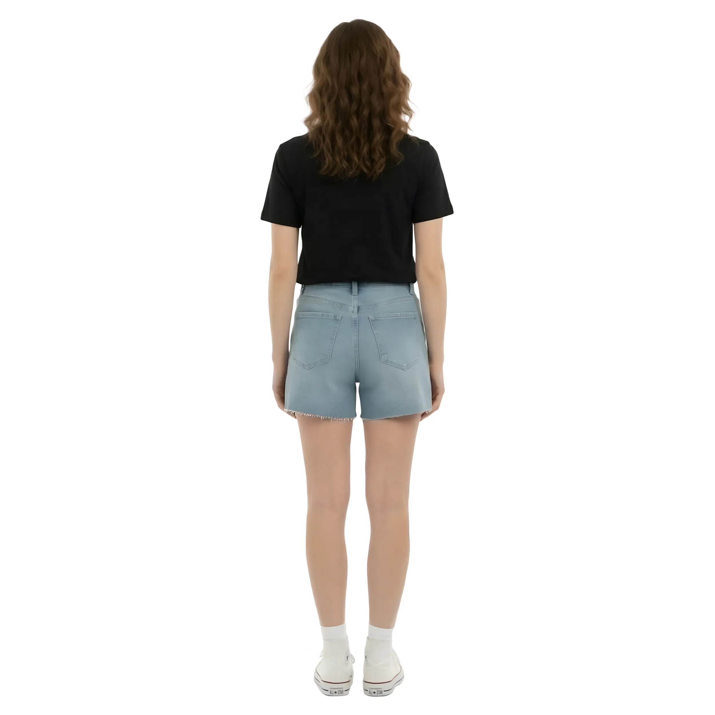Women Foil Print Box Fit T-Shirt