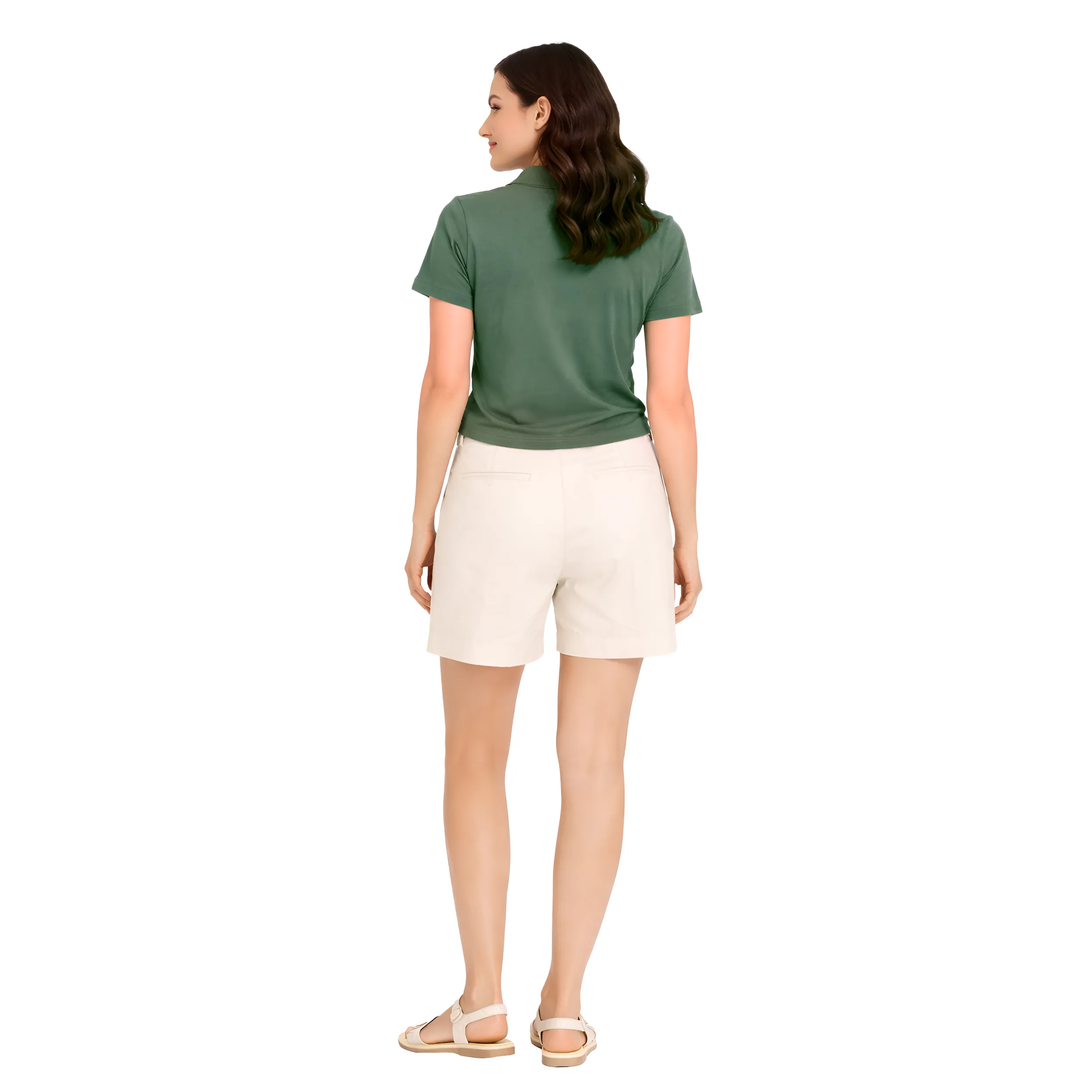 Women Solid Polo T-Shirt  Premium Cotton Blend  Regular Fit  Everyday Comfort