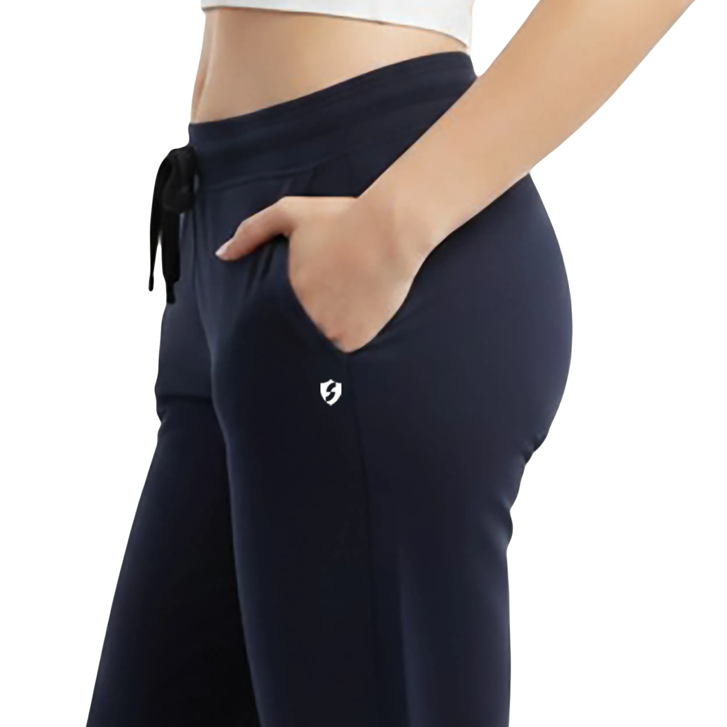 Super Combed Cotton Elastane Stretch Relaxed Fit Trackpants With Side Pockets
