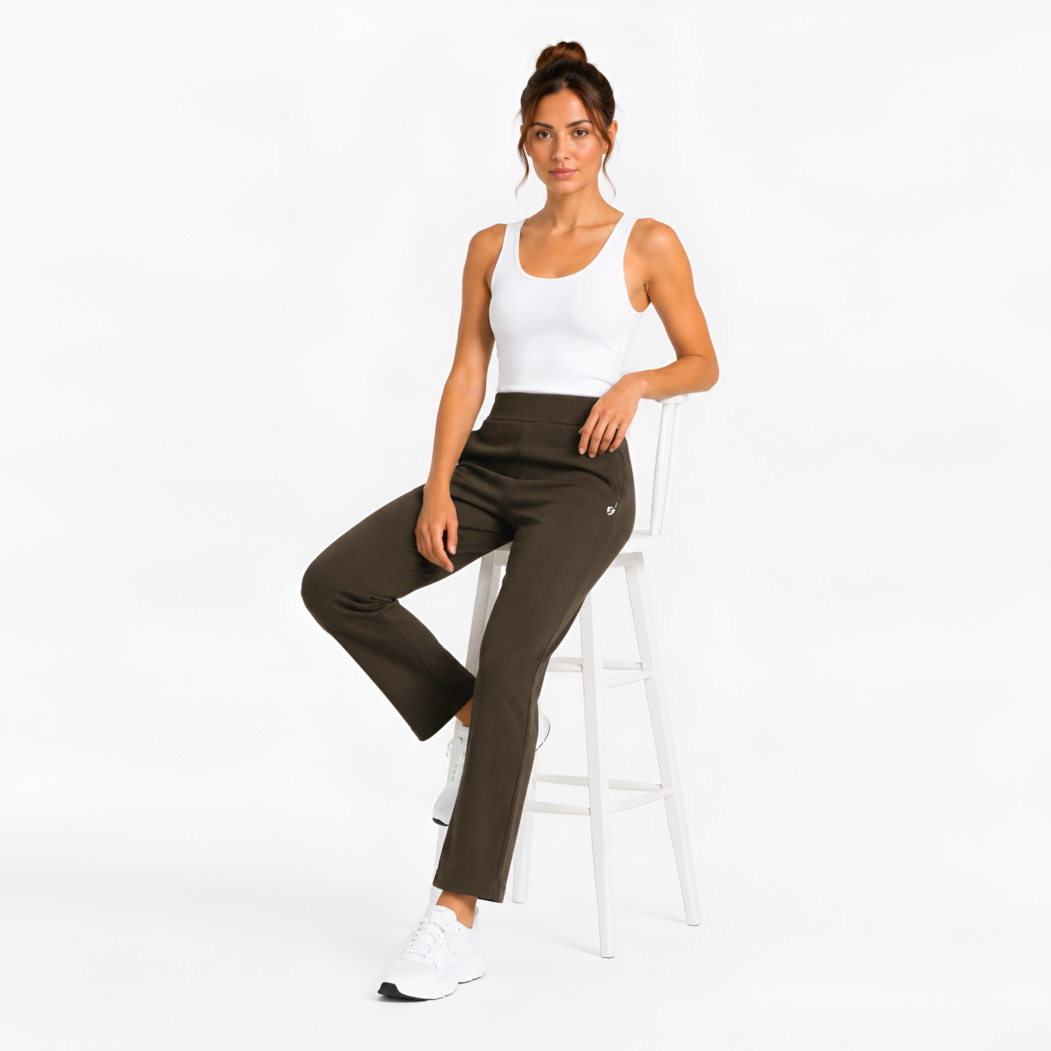 Super Combed Cotton Elastane Stretch Relaxed Fit Trackpants With Side Pockets