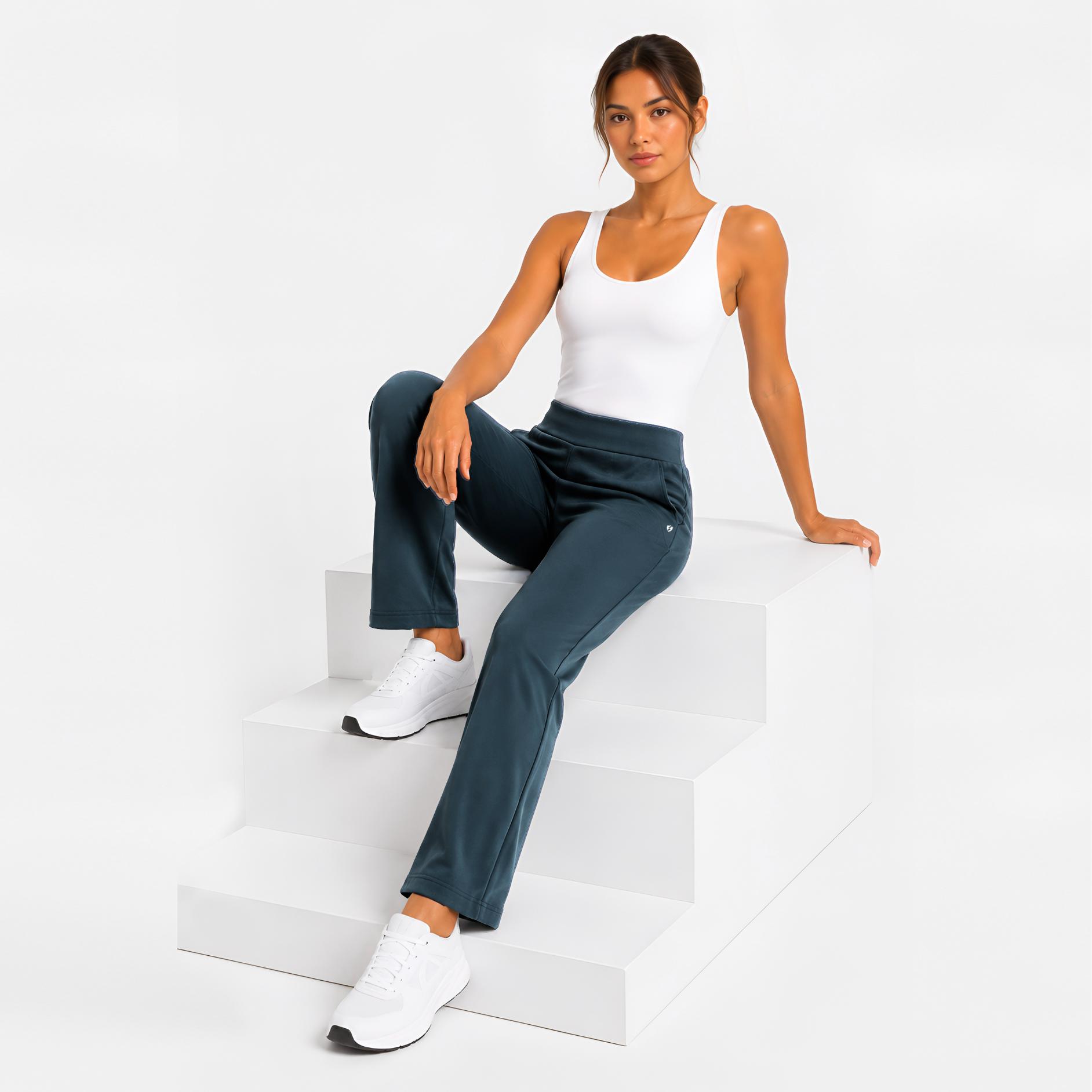 Super Combed Cotton Elastane Stretch Relaxed Fit Trackpants With Side Pockets