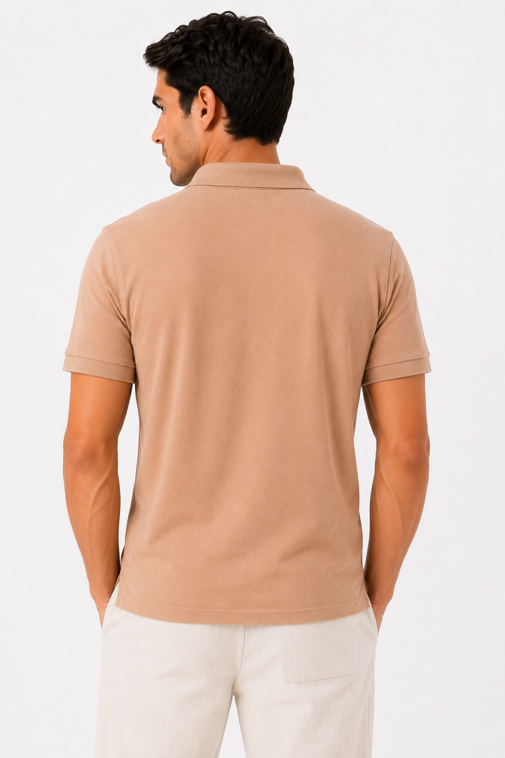 Men Premium Solid Pique Polo T-Shirt