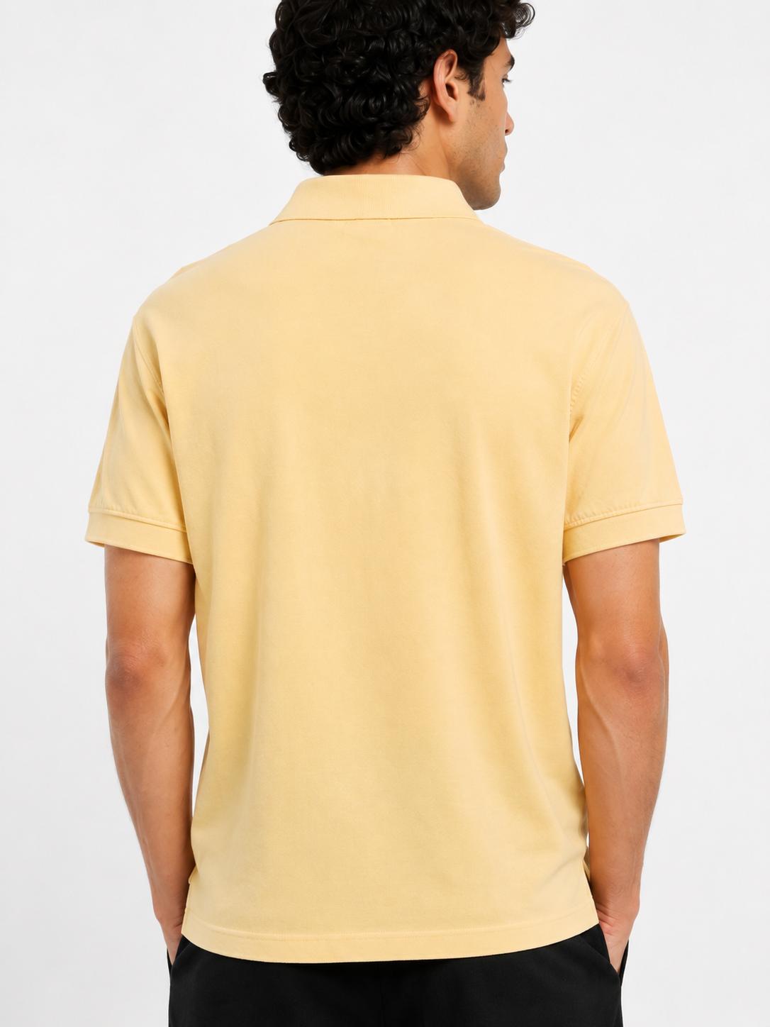 Men’s Premium Solid Polo T-Shirt Classic Fit Cotton Blend Casual Collar Tee