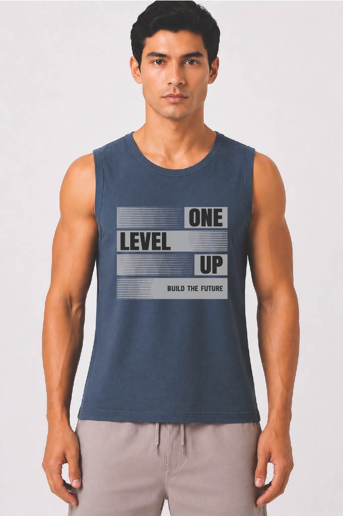 Men Graphic Printed Muscle Tank