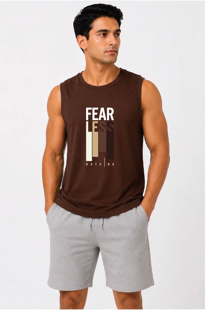 Men Graphic Printed Muscle Tank
