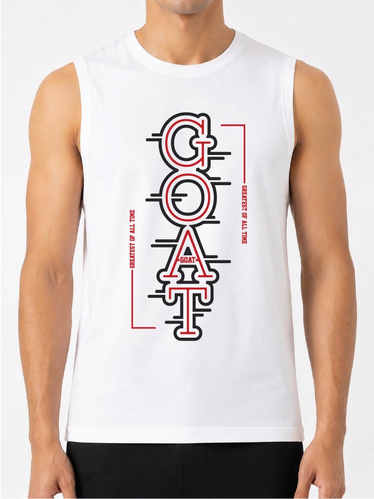 Men Graphic Printed Muscle Tank