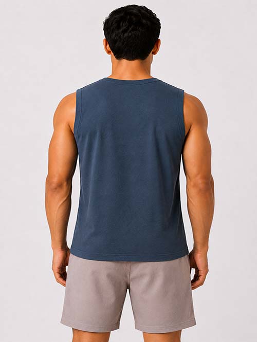 Men's Essential Solid Muscle Fit Tank Top