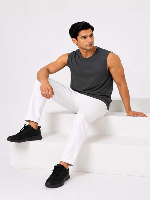 Men's Essential Solid Muscle Fit Tank Top