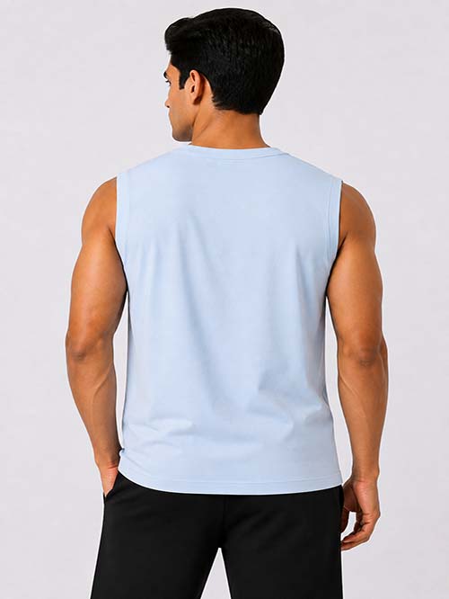 Men's Essential Solid Muscle Fit Tank Top
