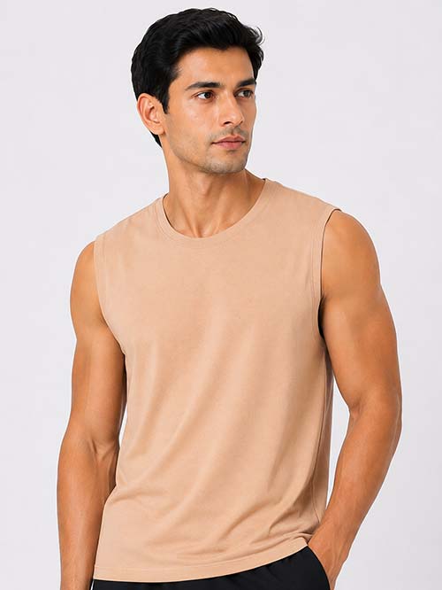 Men's Essential Solid Muscle Fit Tank Top