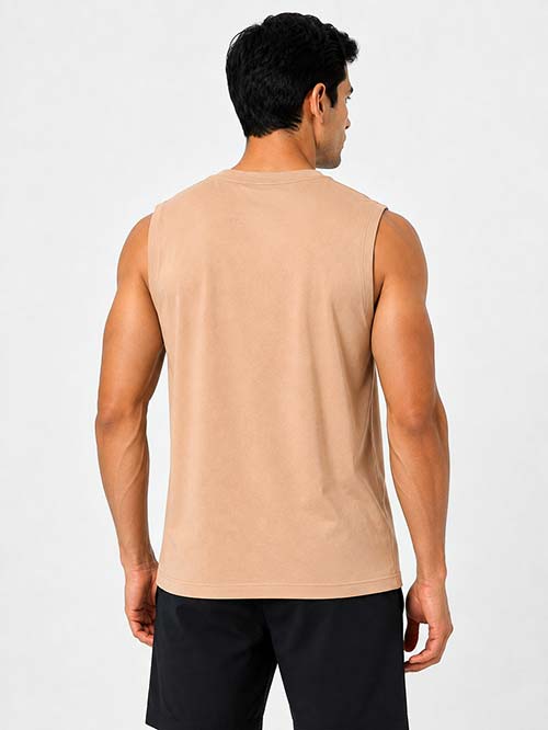 Men's Essential Solid Muscle Fit Tank Top