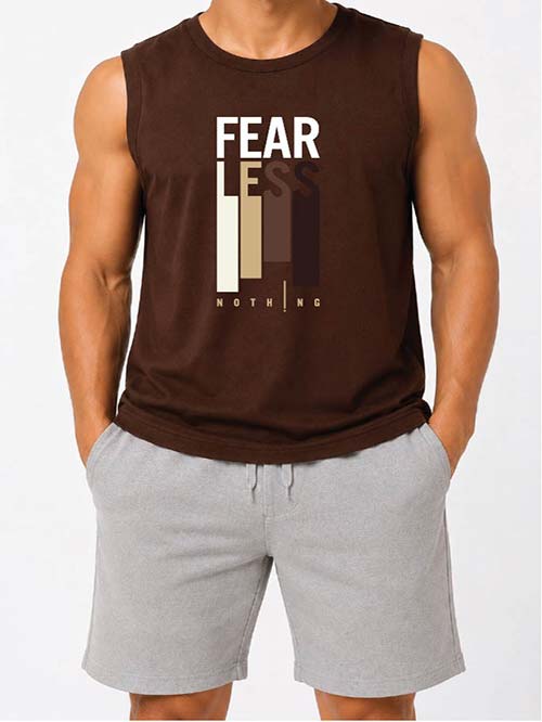 Men Graphic Printed Muscle Tank