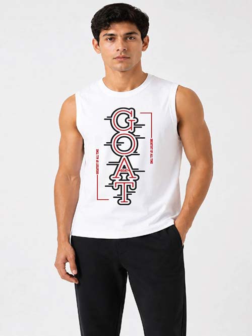 Men Graphic Printed Muscle Tank