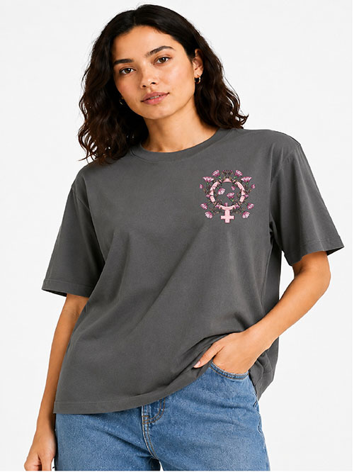 Super Combed Cotton Rich Oversized Printed T-shirt
