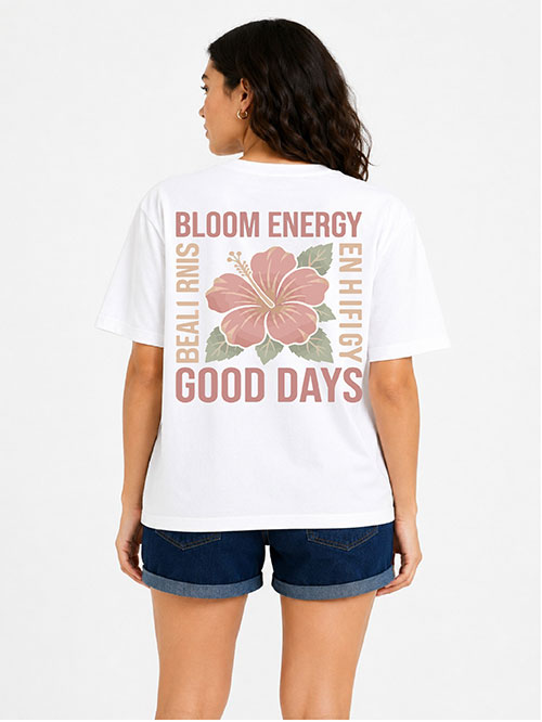 Super Combed Cotton Rich Oversized Printed T-shirt