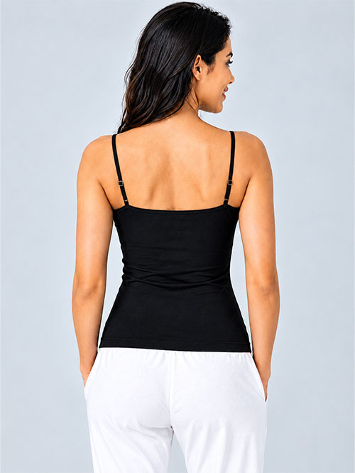 Super Combed Cotton Camisole with Adjustable Straps
